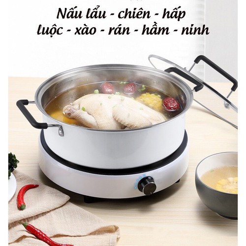 Bếp từ đơn tròn - công suất 2200w