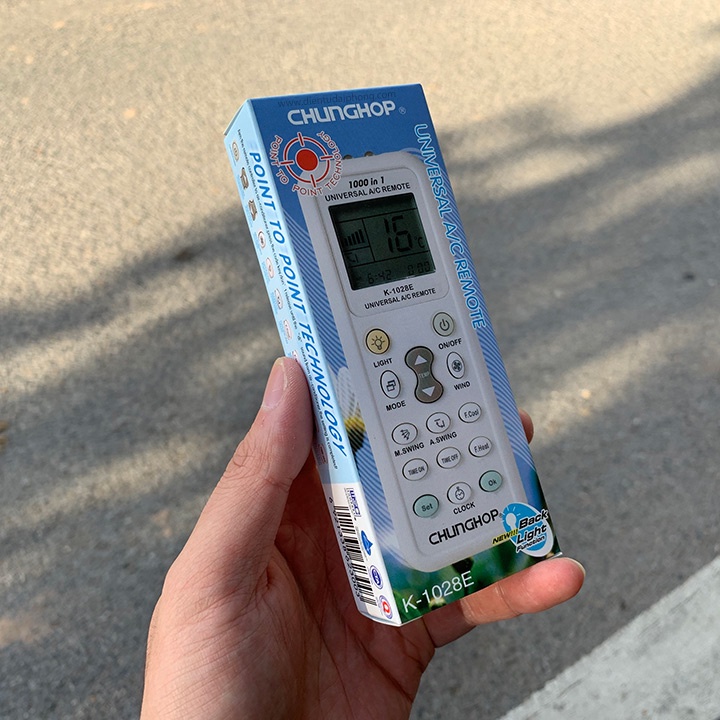 Remote control universal air conditioner K 1028E - (Remote air conditioner)