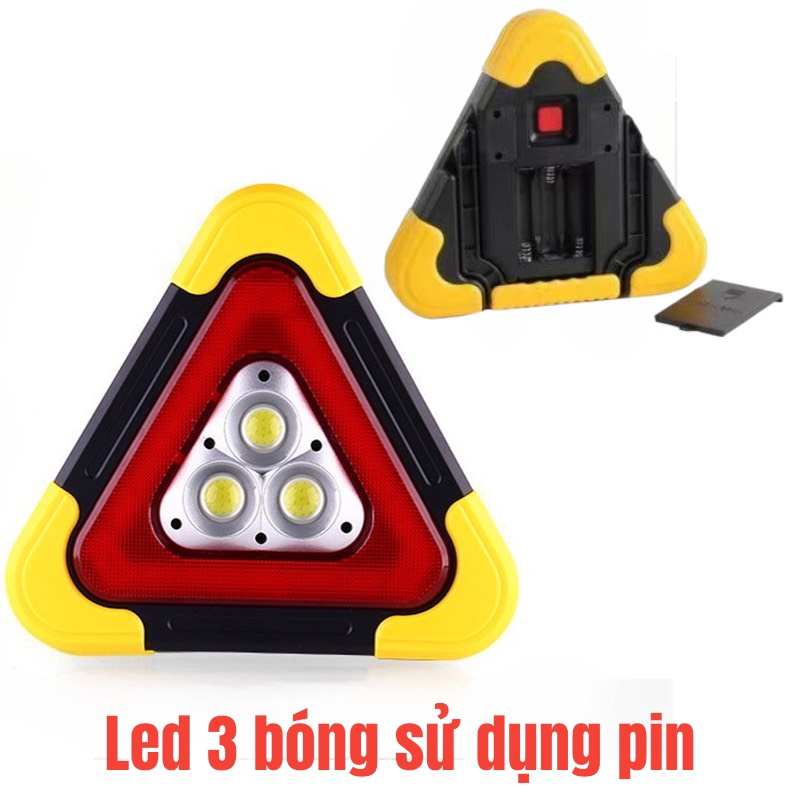 Tam giác phản quang có đèn led nhiều chế độ Và Loại Không,có Đèn Led,Biển Cảnh Báo Nguy hiểm