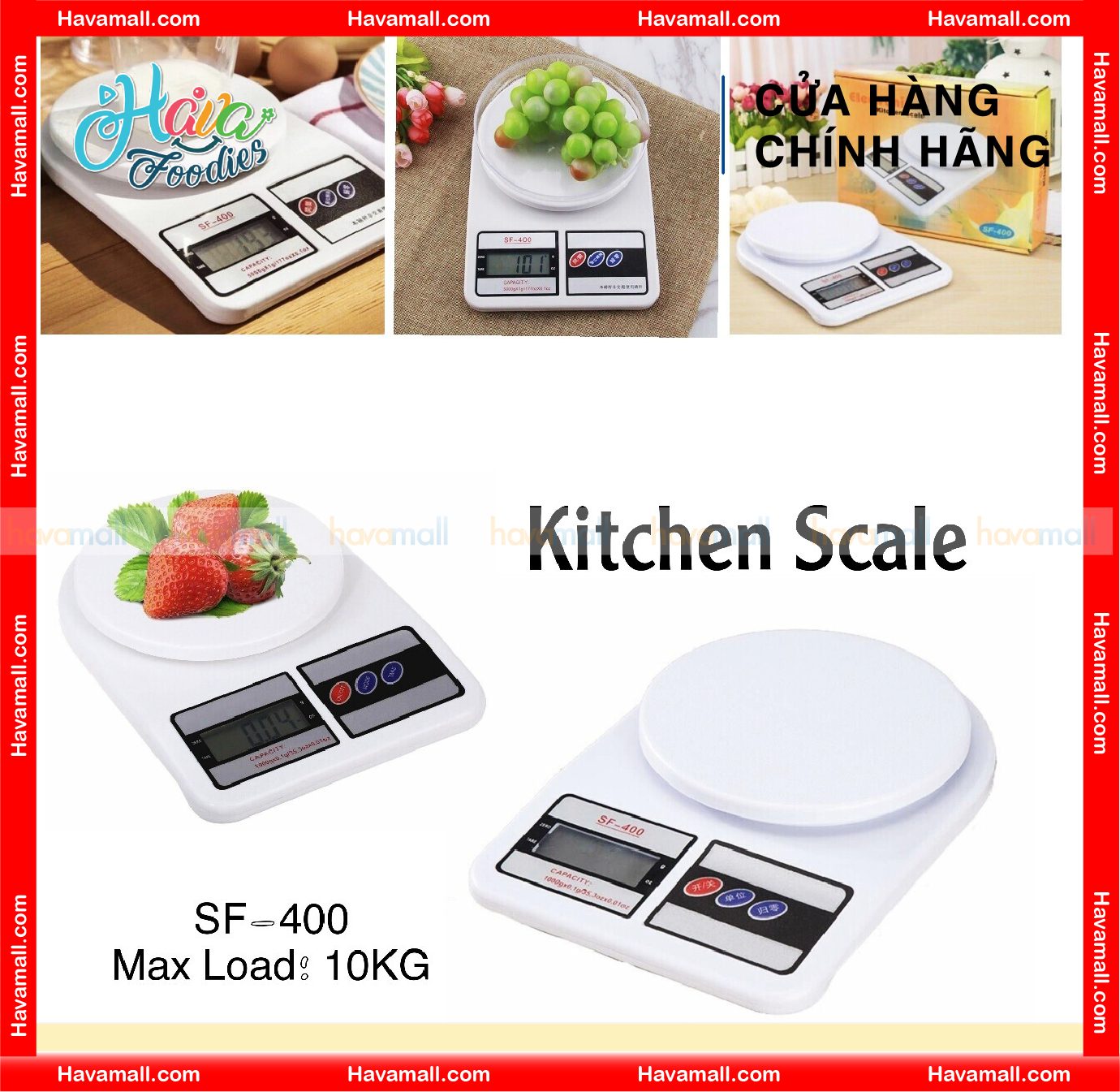 [HOÀN TIỀN MAX 10%] Cân Điện Tử Mini – Electronic Kitchen Scale