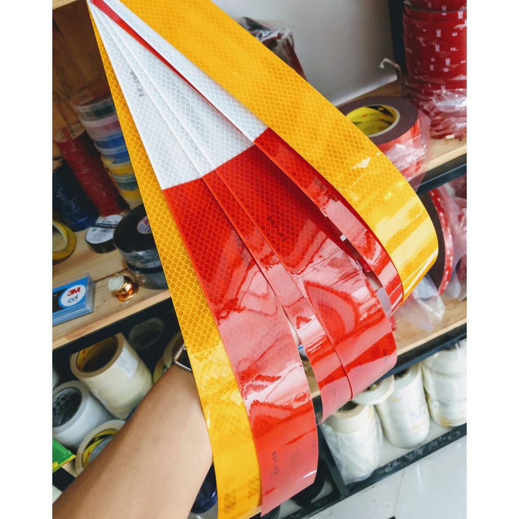 1 Mét Dây Decal phản quang kim cương 3M 983