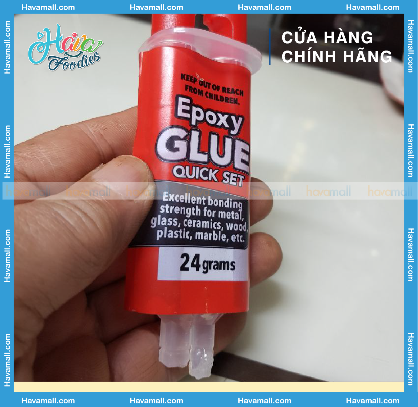 Keo Nhựa Epoxy 24G Uncle Bills (Tác Dụng Trong 5 Phút) – Epoxy Glue