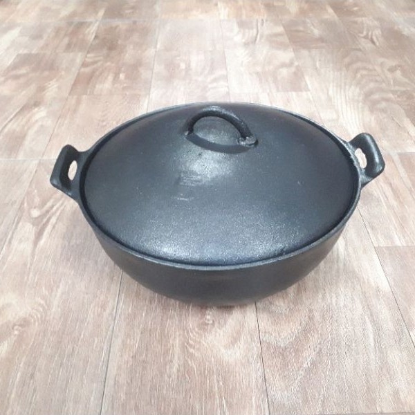 Tộ gang đúc kho thịt cá, nấu lẩu 25cm ( số 5 )