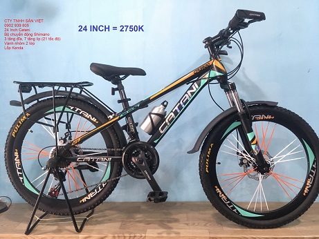 Xe Đạp Thể Thao 24 Inch Catani chính hãng bền đẹp phù hợp cao từ 1m35 trở