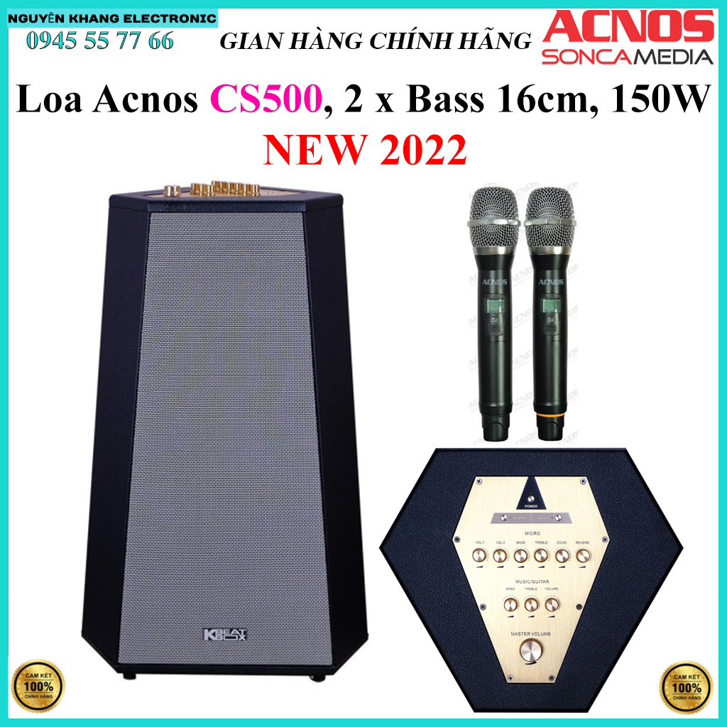 Loa tháp karaoke Acnos Cs500