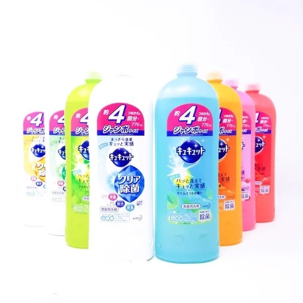 Nước rửa bát  770 ml hàng nội địa Nhật Bản (8 hương vị)