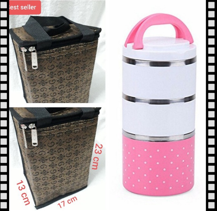 [HCM]Túi giữ nhiệt đa năng 13 x 17 x 23 cm giao mẫu ngẫu nhiên