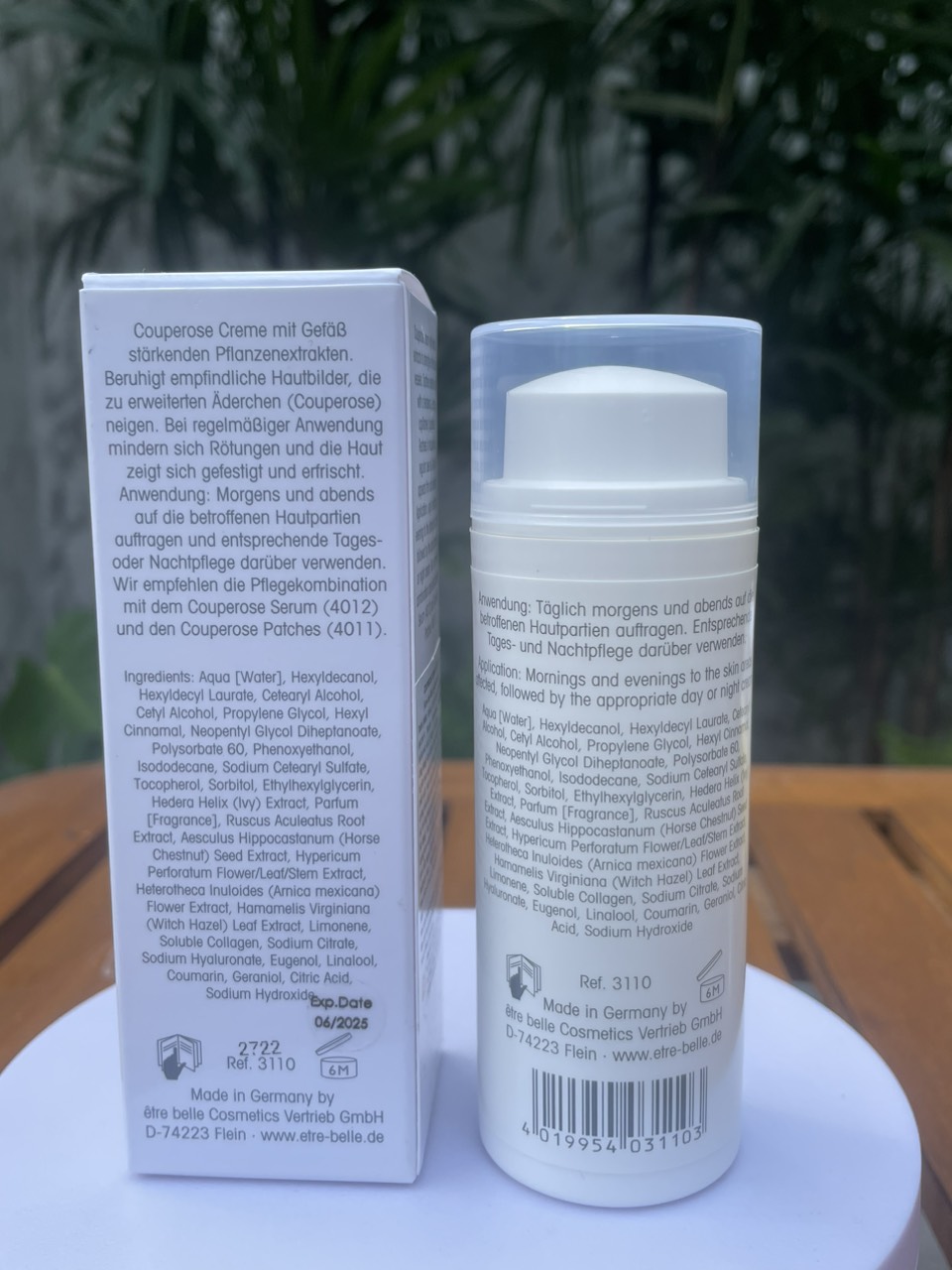 Kem Phục Hồi Tái Tạo Da Couperose Être Belle 50ml - Làm Dịu Da Nhạy Cảm, Giảm Đỏ, Tái Tạo Da