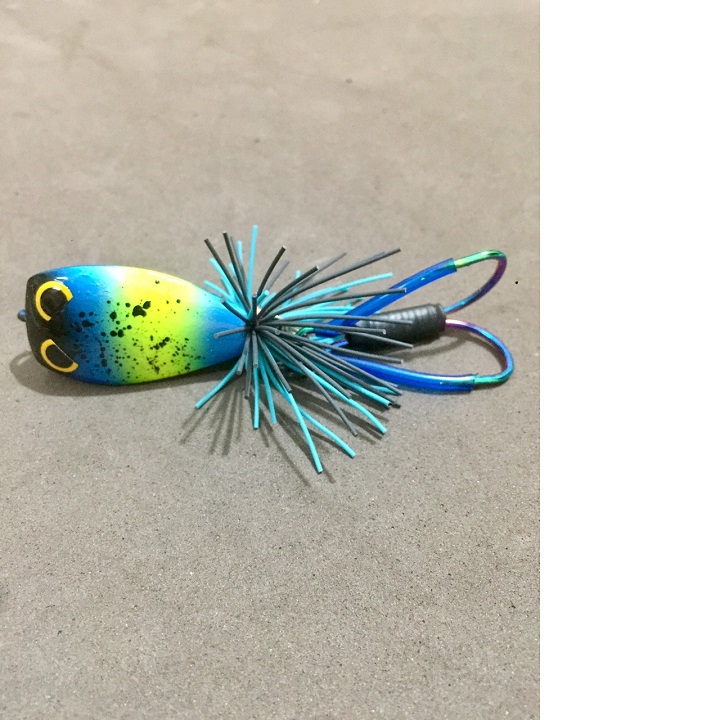 Mồi Giả Cá Gỗ Spider Man Jenny Frog