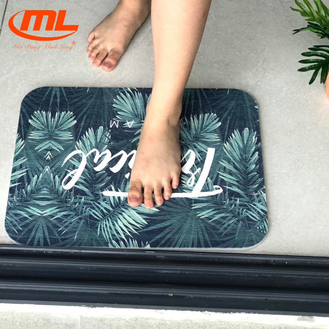Stone mats foot mop super absorbent Japan