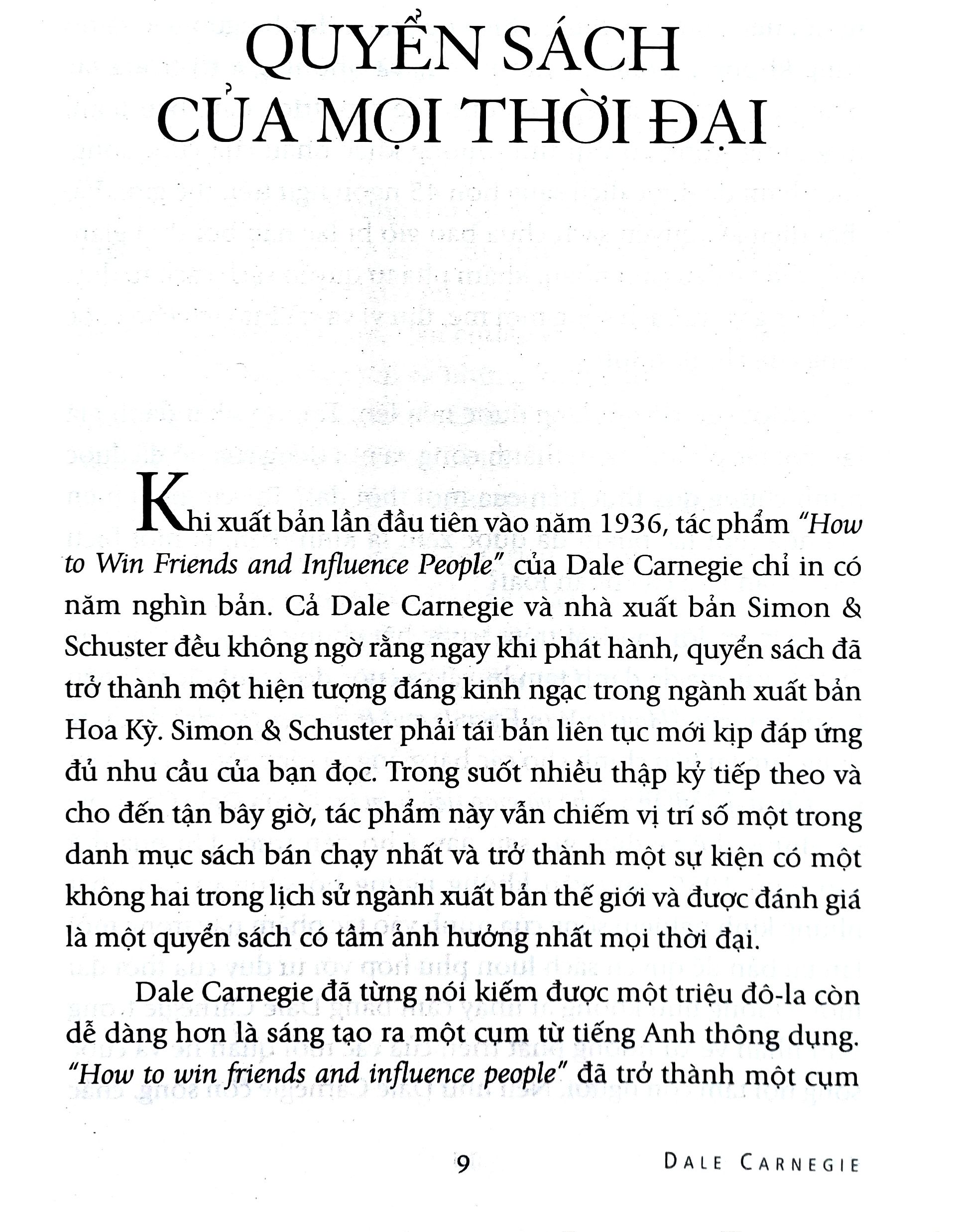 Sách - Đắc nhân tâm - How to win Friends & Influence People