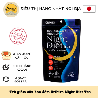 Trà Night Diet Tea Orihiro 24 Gói Hỗ Trợ Giảm Cân Hiệu Quả thumbnail