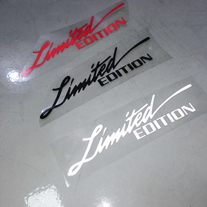Tem Decal Phản Quang Limited Edition dán trang trí xe