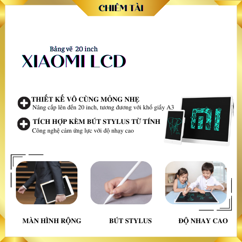 [HCM]Bảng vẽ Xiaomi LCD 20 inch