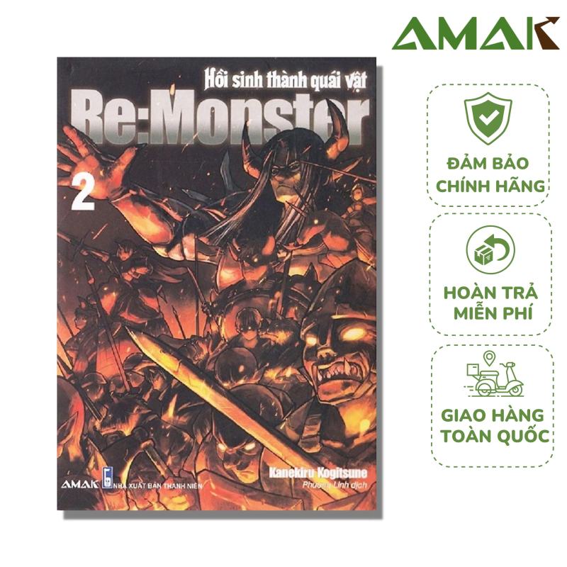 Re:Monster Hồi Sinh Thành Quái Vật - Tập 2 - Amak Books - Tặng kèm Bookmark