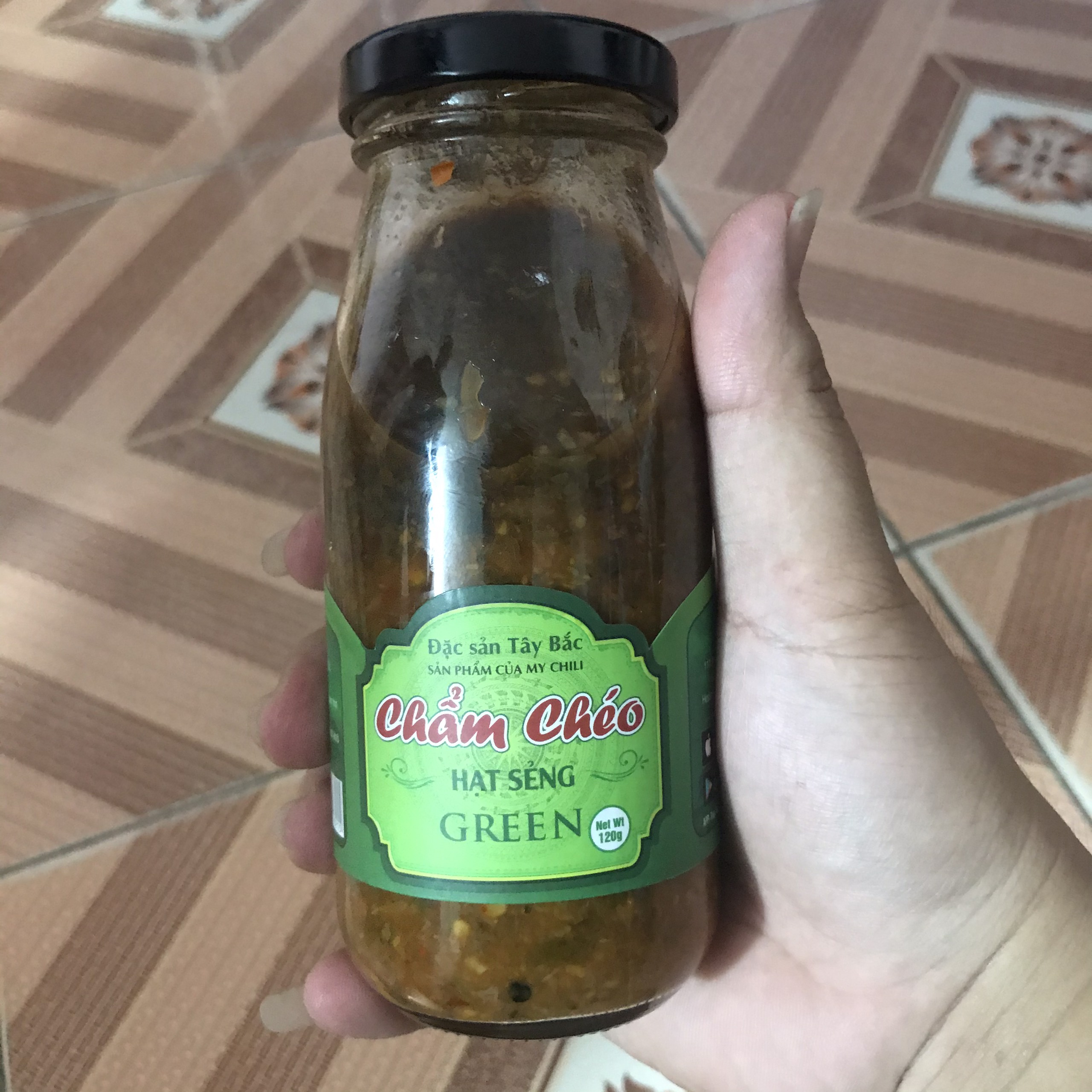 nước chấm chẩm chéo vị hạt xẻng