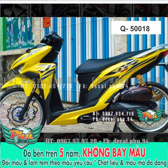 Tem rời Vario vàng A