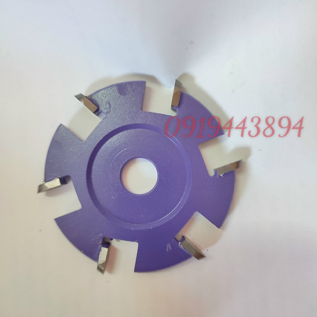 [HÀNG CAO CẤP] Lưỡi phay tubi, lưỡi phay gỗ 6 cánh tròn