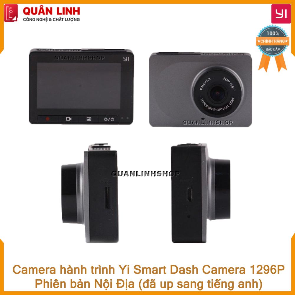Camera hành trình YI Smart Dash Camera 1296p (có tiếng anh)