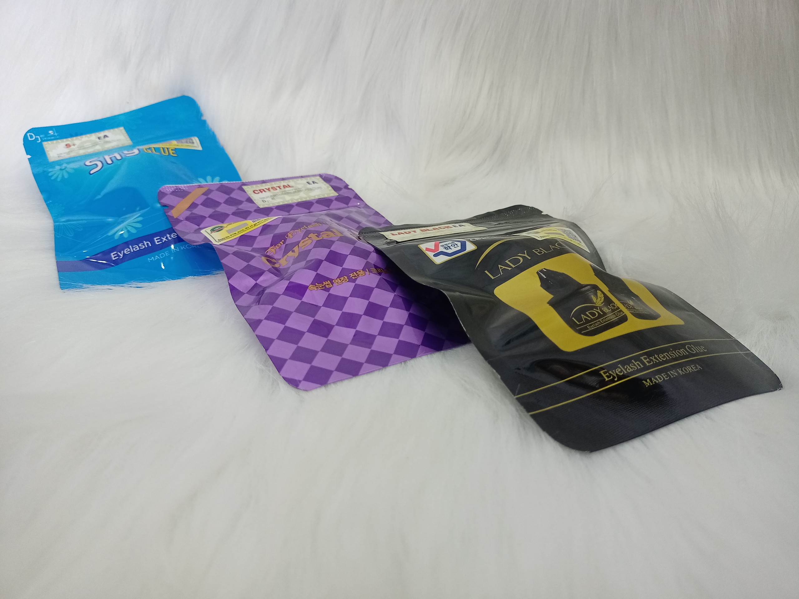 Keo nối mi Lady Black, Crystal Glue, Sky Glue