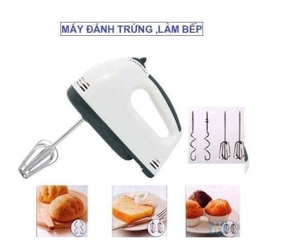 Máy đánh trứng philip, máy đánh trứng mini, máy đánh trứng bluestone , Máy đánh trứng cầm tay cao cấp công nghệ mới 7 cấp độ - Máy đánh trứng mini Masidi đa năng, nhào bột, trộn bột, đánh kem cao cấp- BH tại VINEMART SG