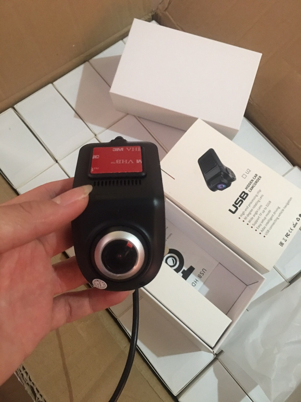 Camera Hành Trình Quay Trước Tích Hợp Màn Hình Android