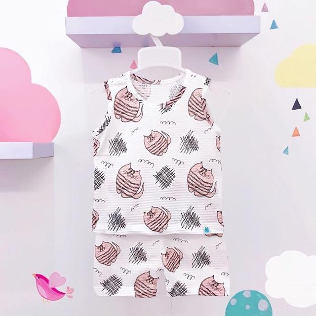 Bộ cotton giấy BA LỖ siêu mát, siêu nhẹ