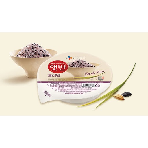 Cơm gạo nếp than/gạo mầm/ngũ cốc CJ
