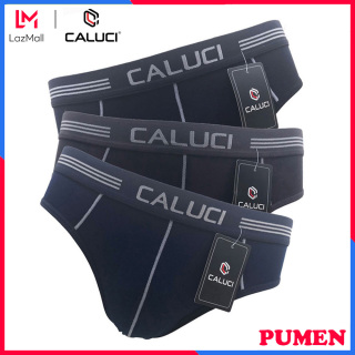 Combo 3 quần lót nam tam giác CALUCI CA14, chất liệu Cotton mềm mại thumbnail