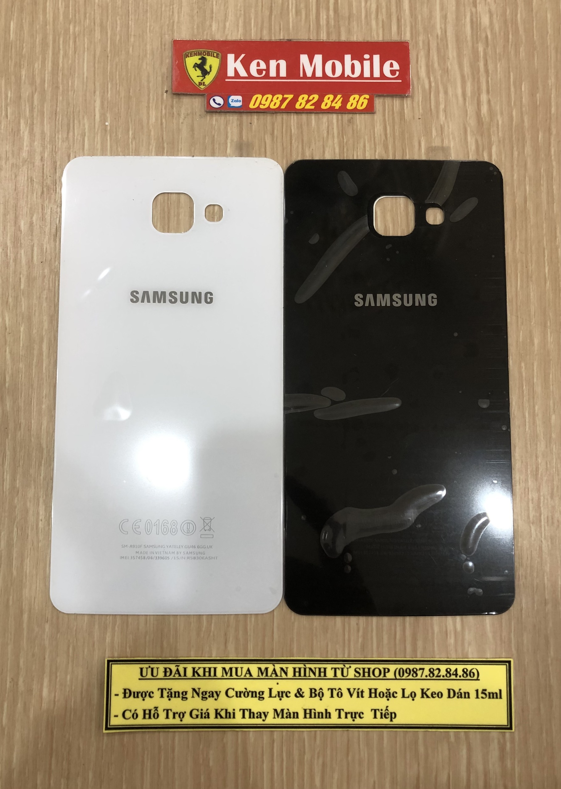 Nắp lưng thay thế cho samsung galaxy a9 pro / a910