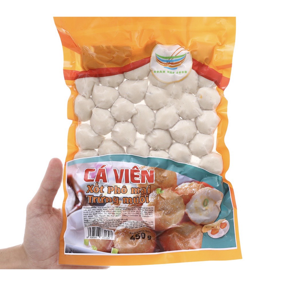 Cá viên xốt phô mai trứng muối (500g)