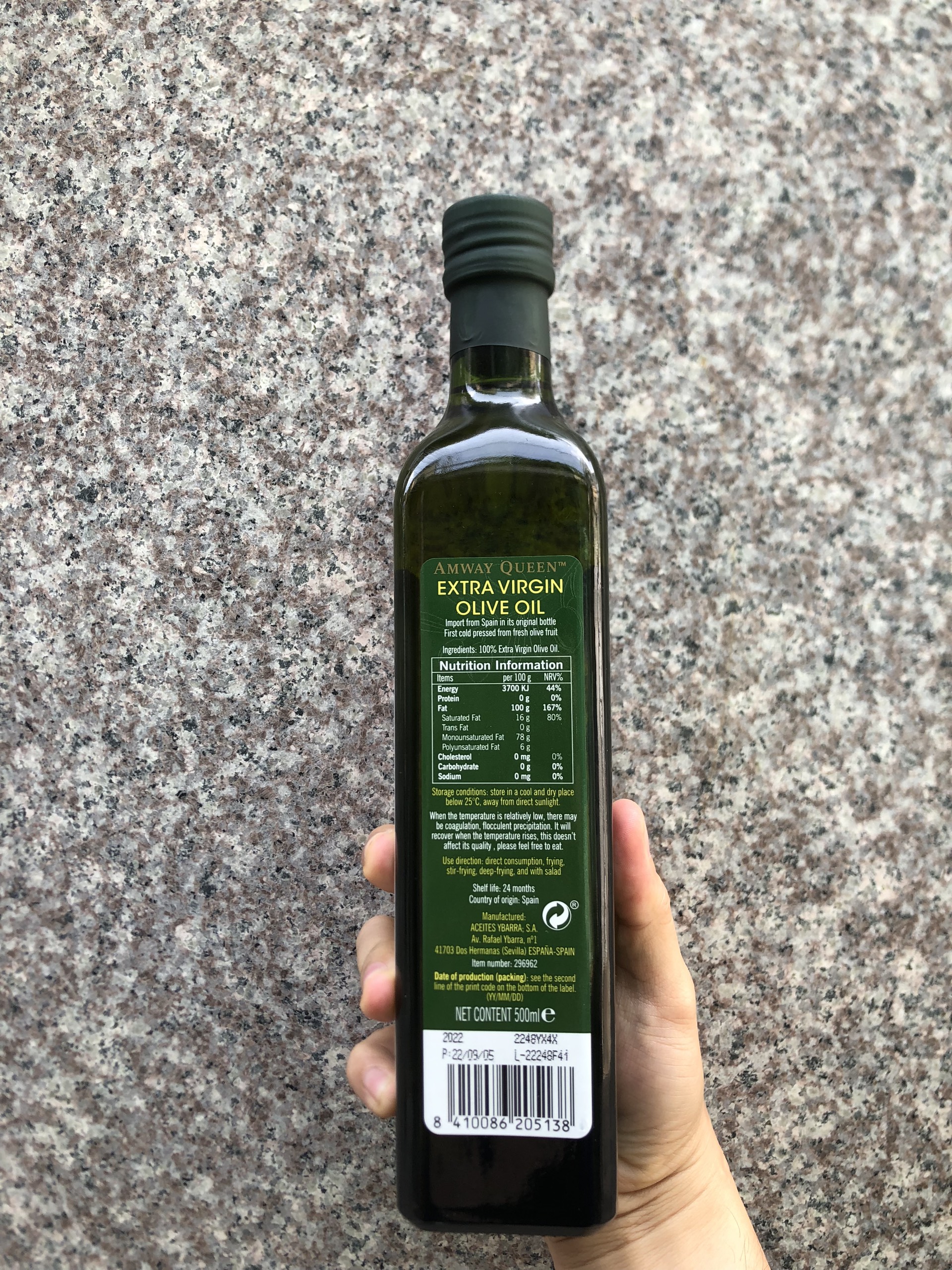 (120K) Away Queen Extra Virgin Olive Oil (500ml)