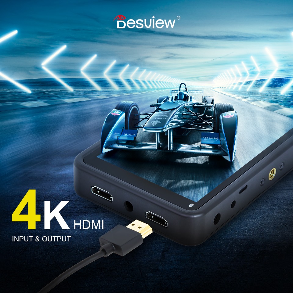 MÀN HÌNH DESVIEW R5 5.5 4K HDR 3DLUT