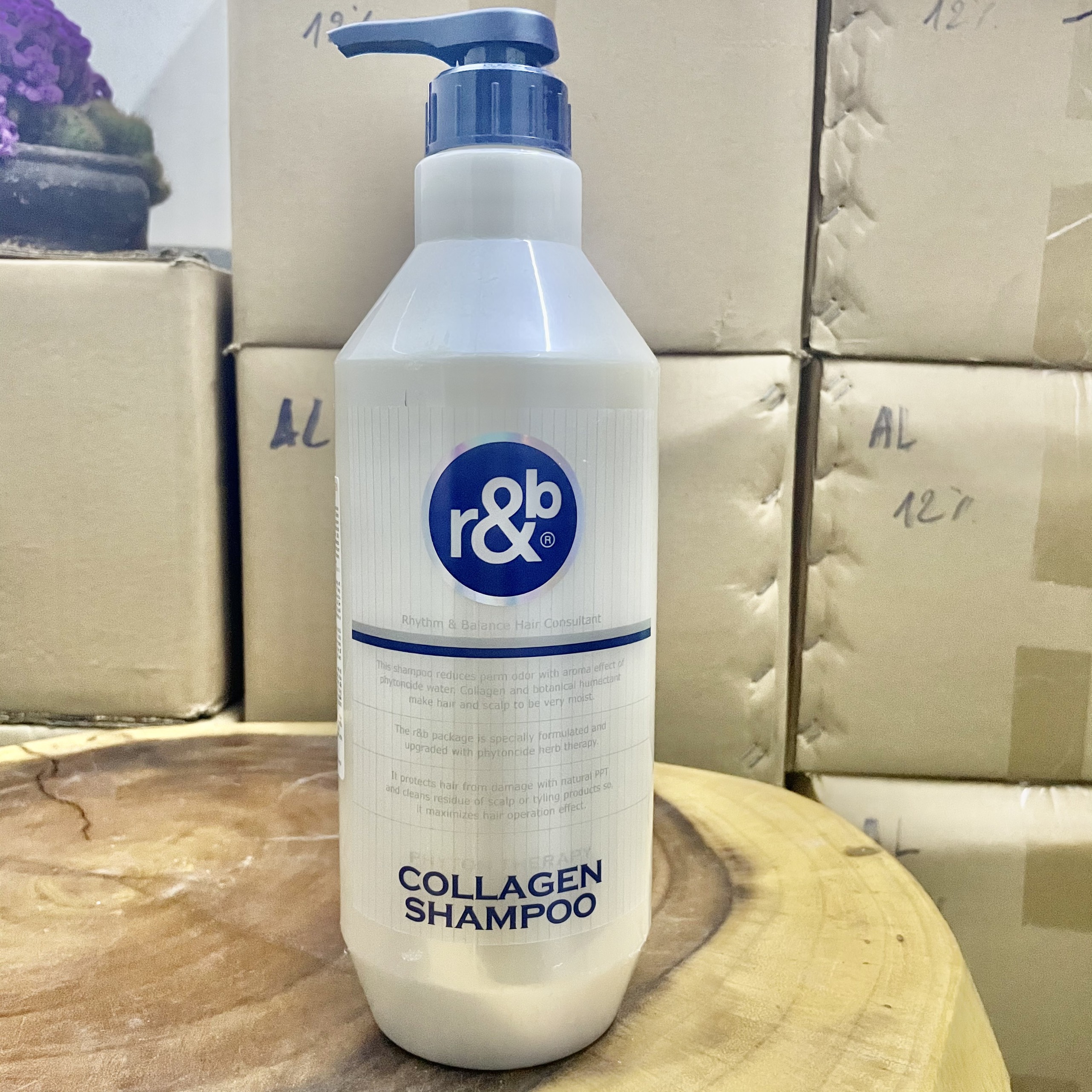Dầu gội ngăn rụng tóc R&B Collagen Shampoo