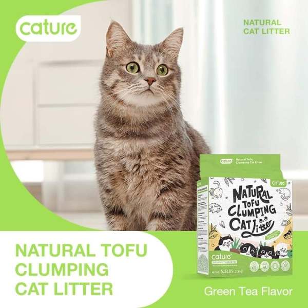 [HCM]Cát vệ sinh mèo hữu cơ có thể xả vào bồn vệ sinh