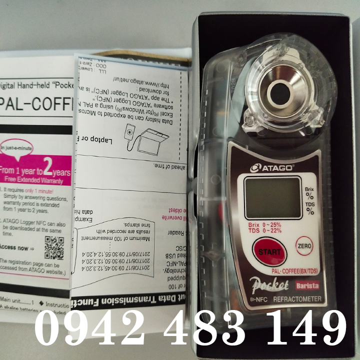 [HCM]Máy đo độ ngọt Cafe Atago Pal-coffee
