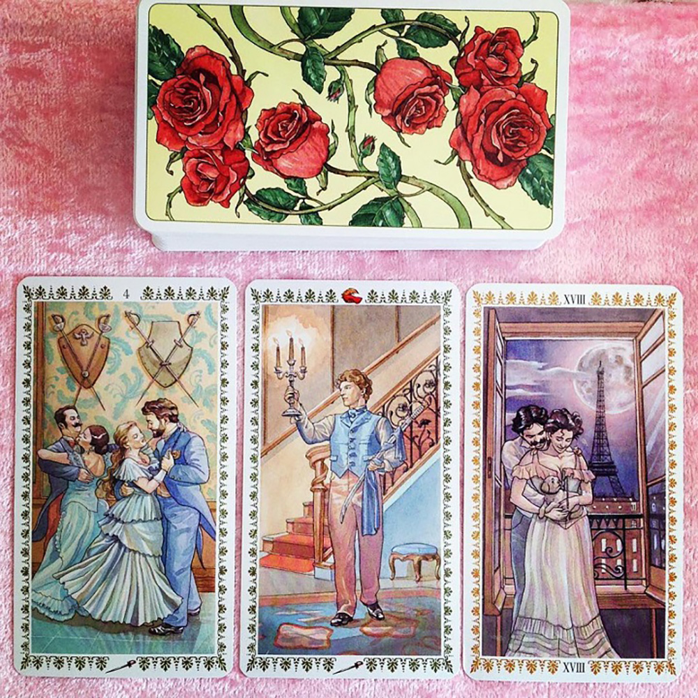 Bài Tarot Romantic Tarot Tặng Đá Thanh Tẩy