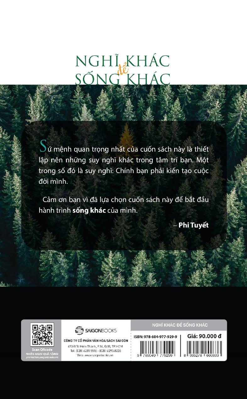 Fahasa - Nghĩ Khác Để Sống Khác