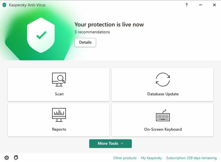Kaspersky Standard 2025 (3 thiết bị, 1 năm)