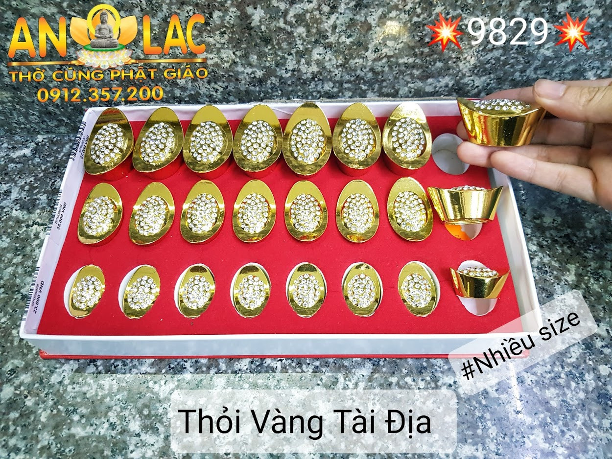 THỎI NGÂN LƯỢNG XI VÀNG NHỎ 2B