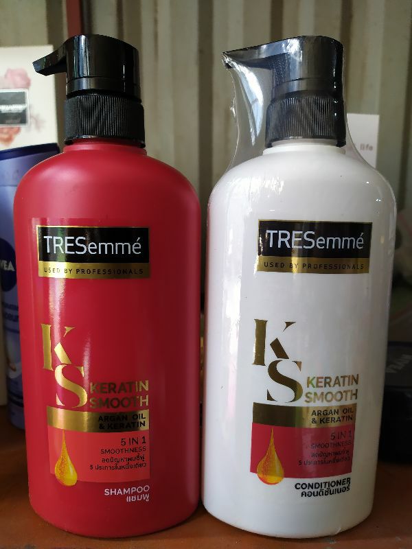 Cặp Gội + Xả Tresemme Thái 450ml Siêu Thơm Mềm Mượt