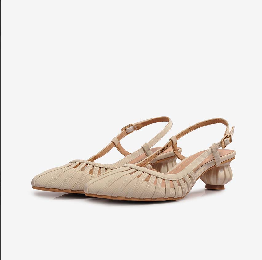 Sandal Cao Gót Nữ Bitis BFW001688TRG