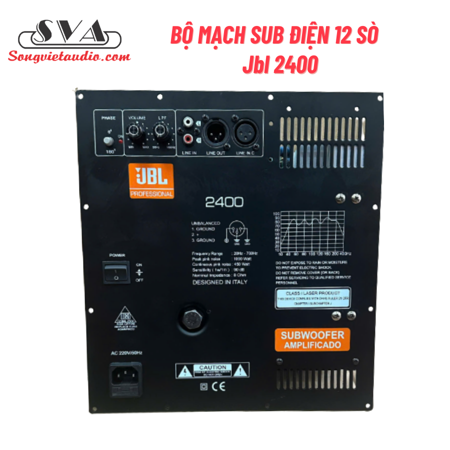 BỘ MẠCH SUB ĐIỆN LOA 40 /50 COIL 100 - 19X36CM