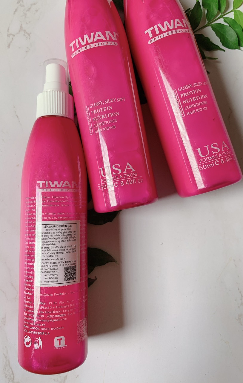 SỮA DƯỠNG TÓC PHỦ BÓNG TIWAN 250ML