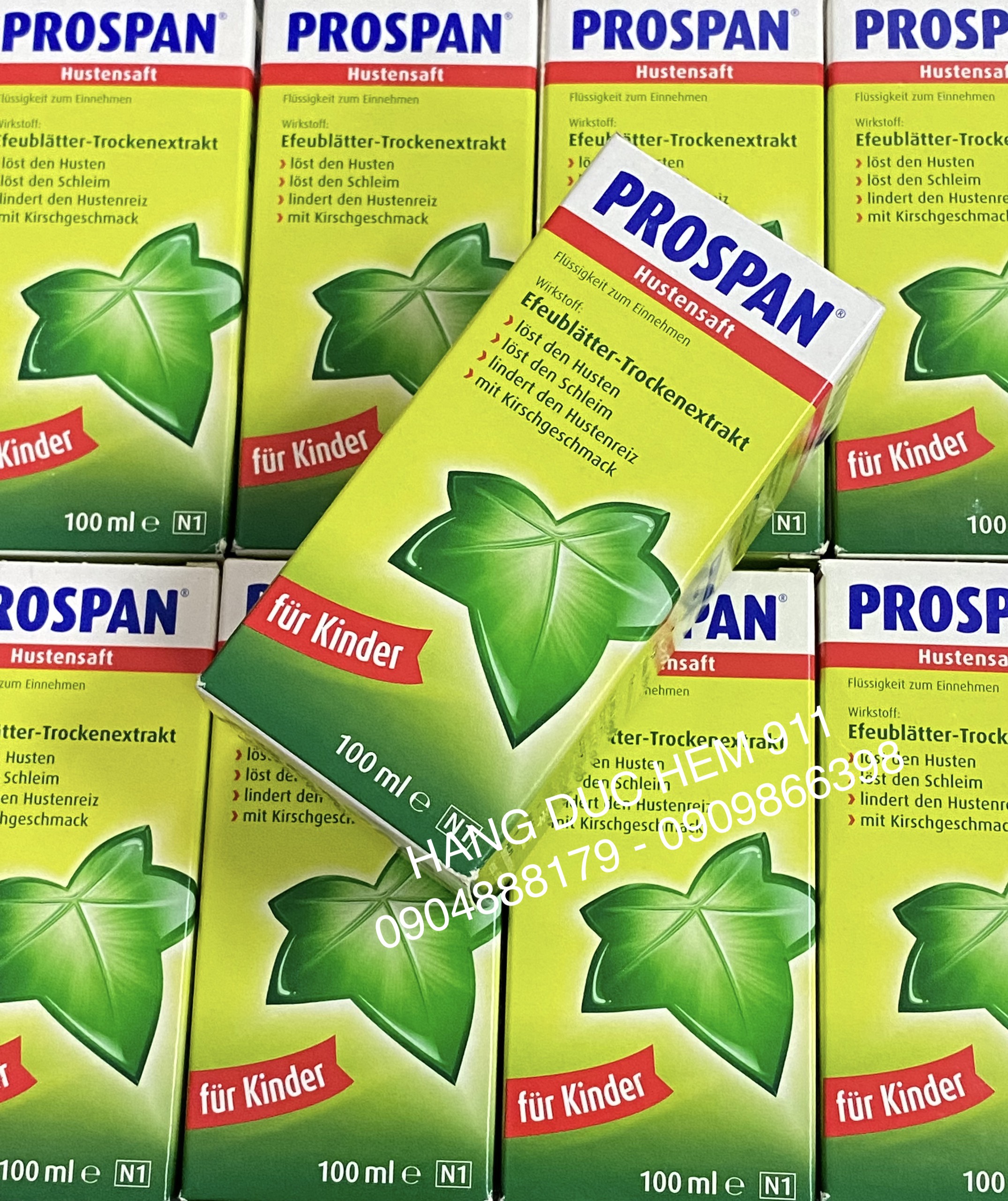 Siro ho Propan cho bé 100ml nội địa Đức