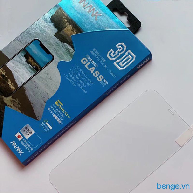Dán cường lực iPhone 12 Pro Max ANANK 3D Full Clear
