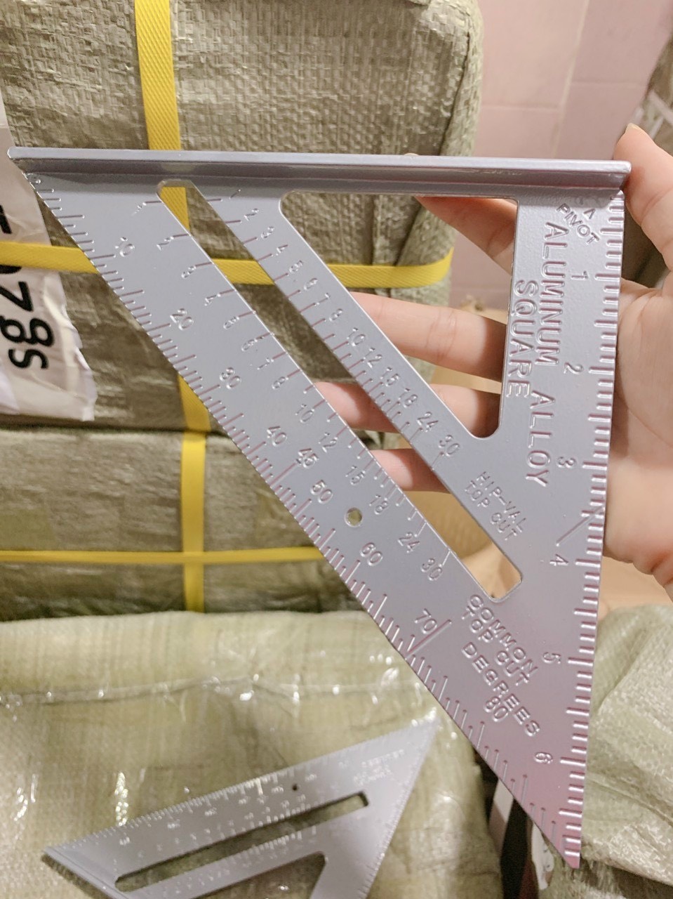 Thước ke góc tam giác đo mòi 30cm ( 12' ) /18cm (7in)