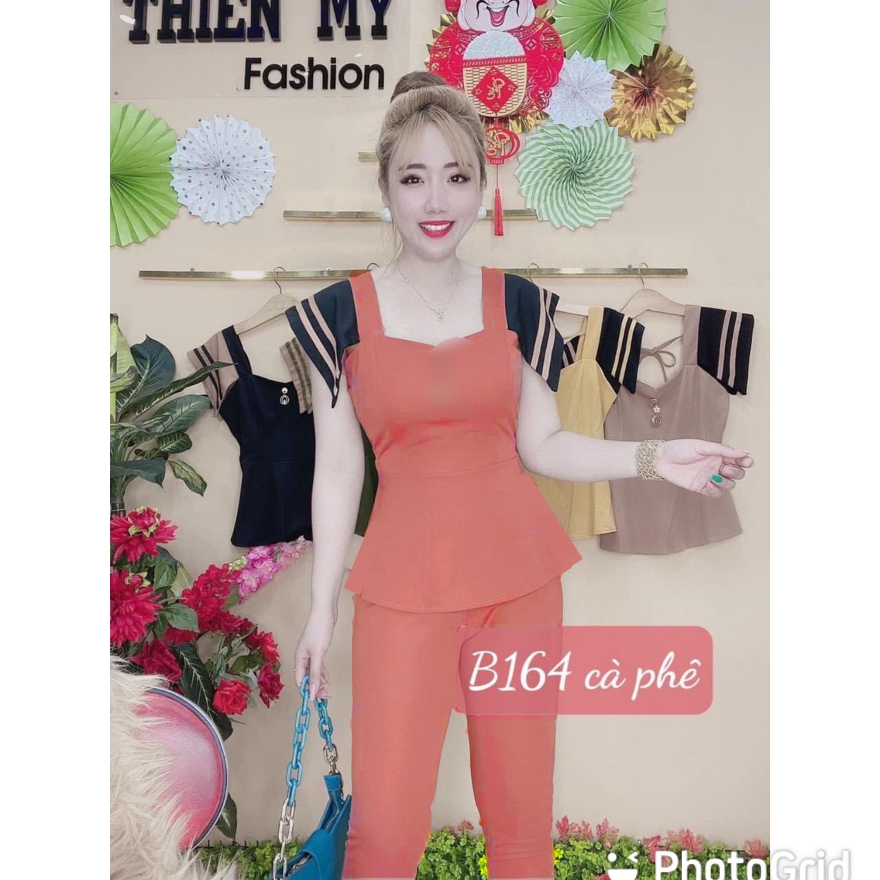 Đồ bộ thun cát hàn mặc nhà