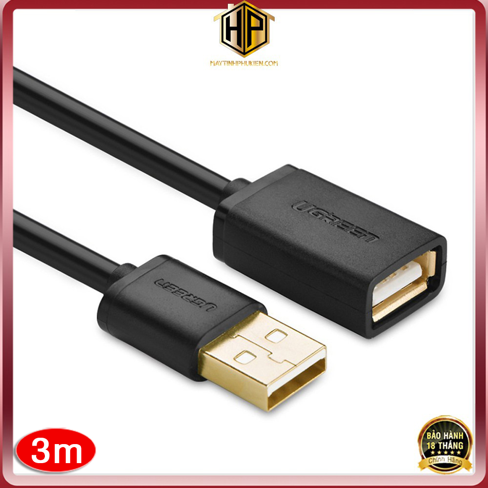 Ugreen us103 - cáp usb nối dài 0,5m đến 5m chuẩn usb 2.0 tốc độ cao chính hãng