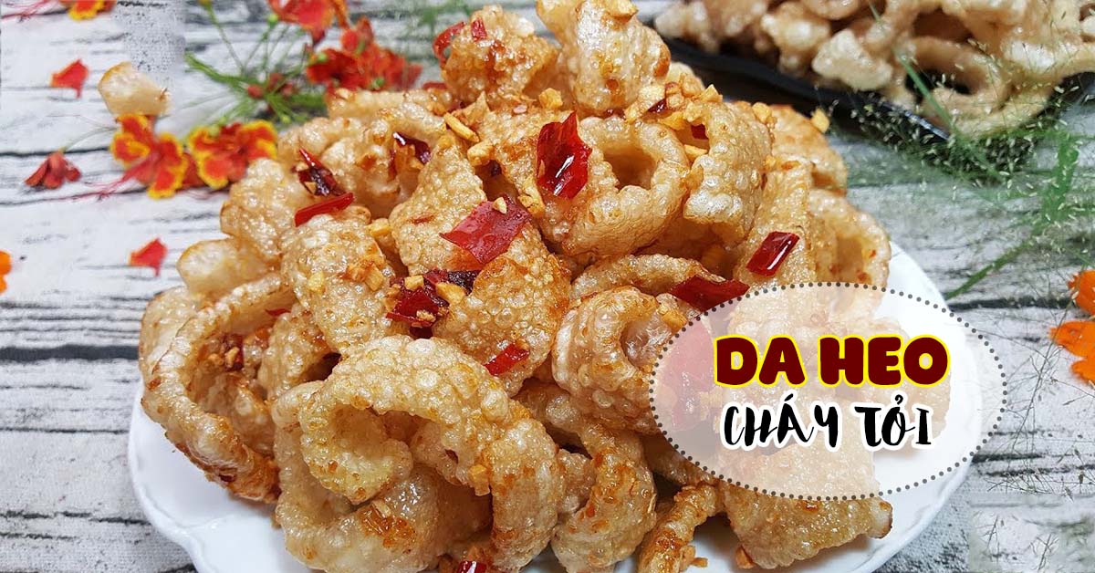 Da Heo Cháy Tỏi Hủ 200g